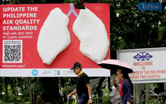 GIANT LUNG BILLBOARD